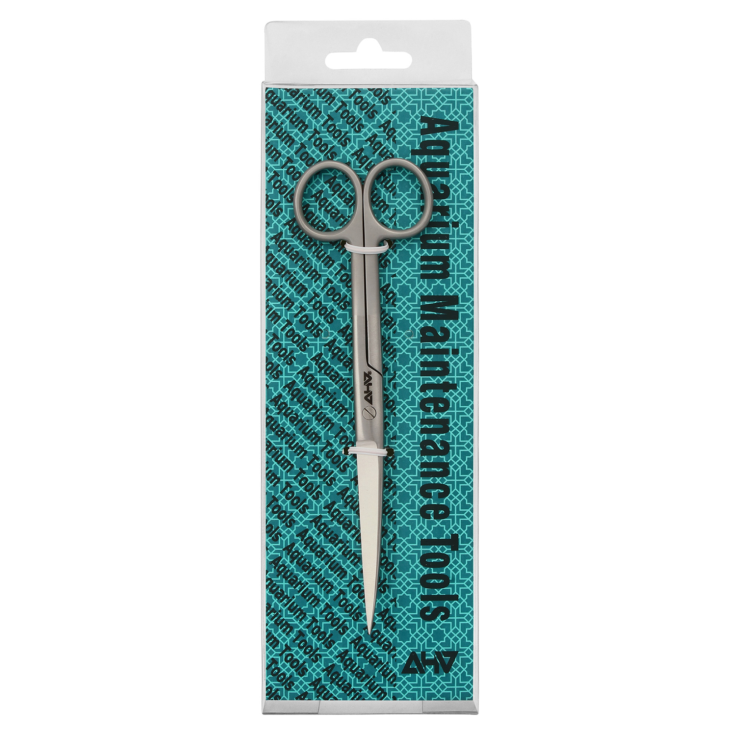 Aquarium Plant Scissors Round (Curved) 16cm<br>Anti Slip Handle