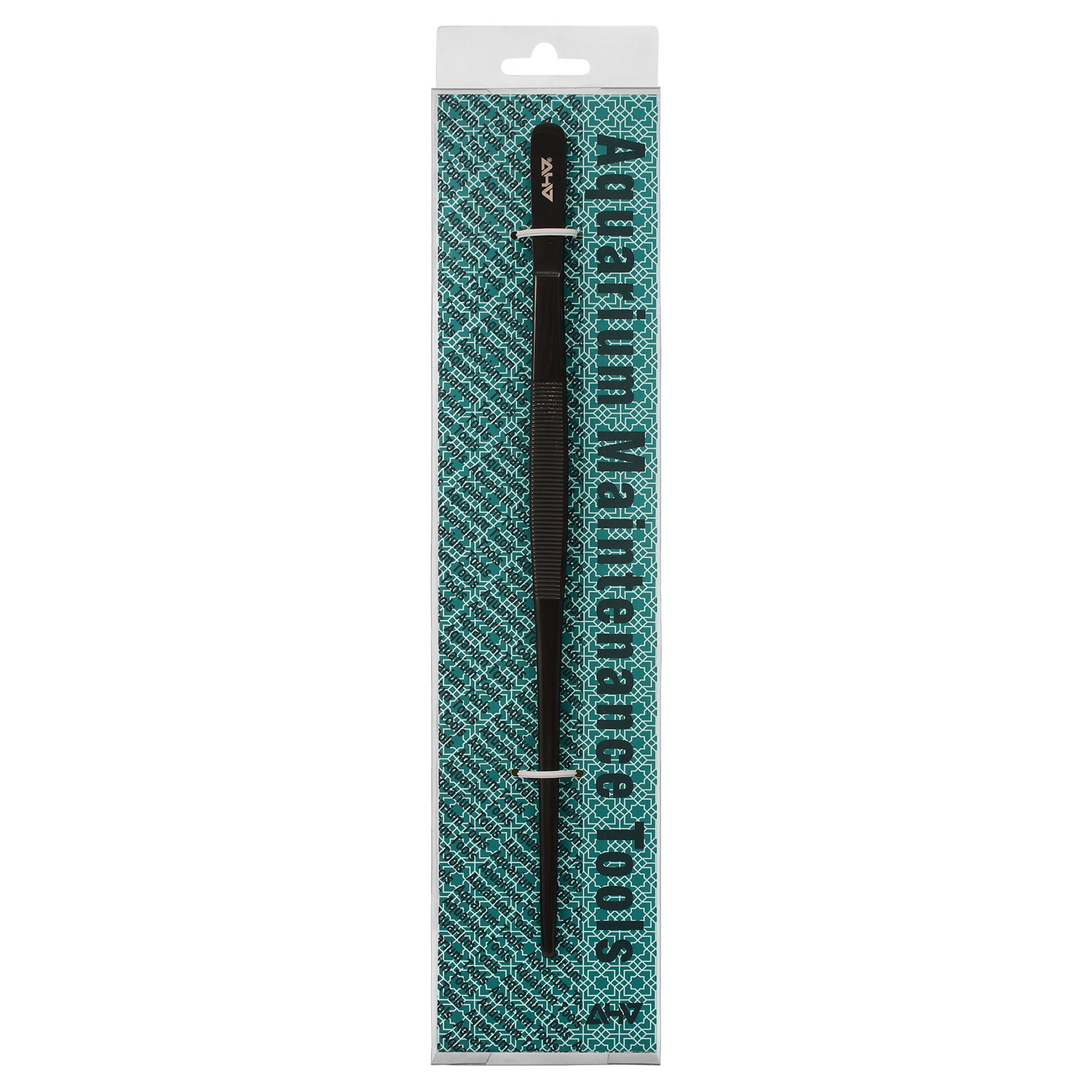 Aquaplant Forceps Straight 30cm<br>Black
