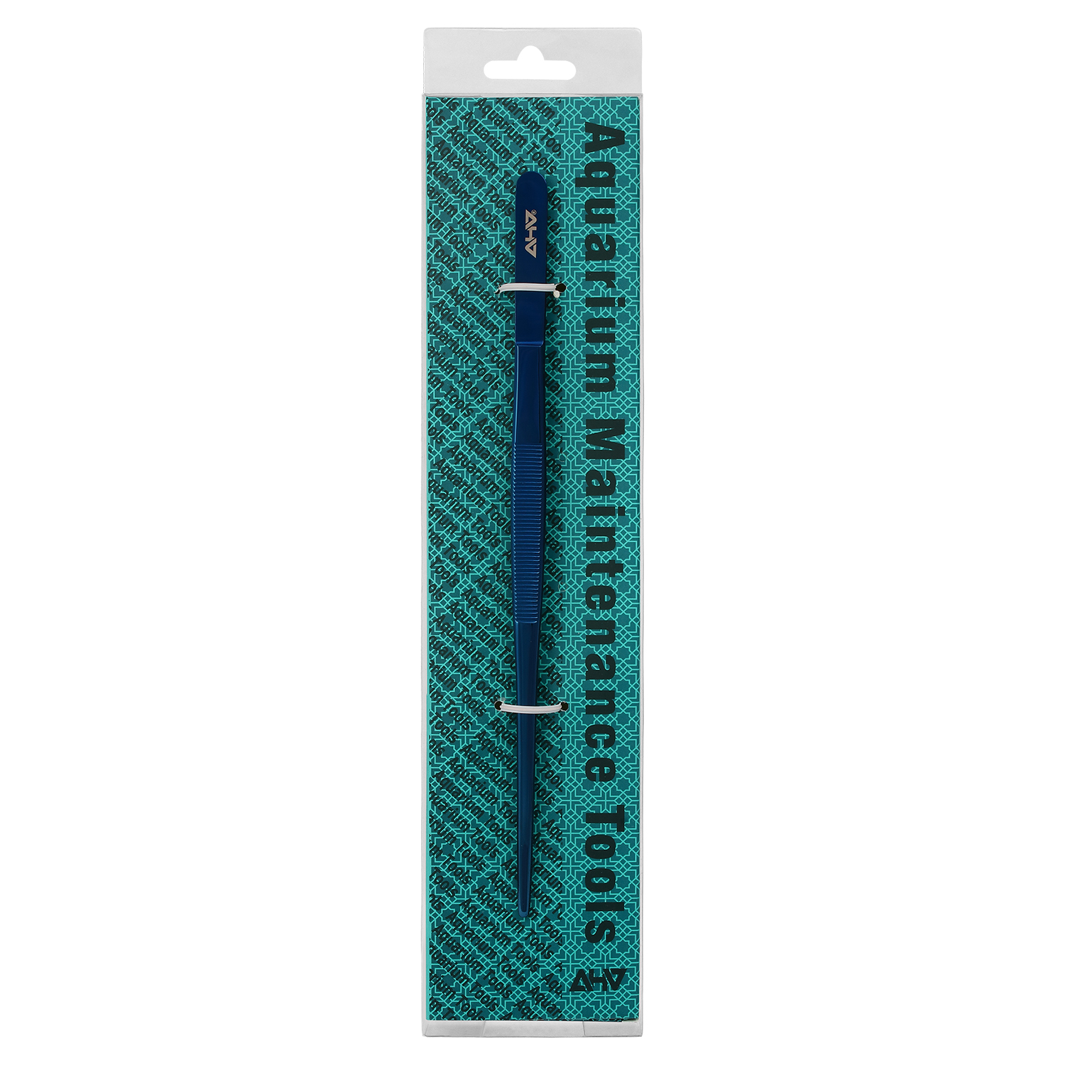 Aquaplant Forceps Straight 20cm<br>Blue