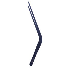 Center Curved Aquatic Tweezers<br>Black