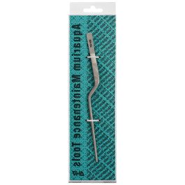 Dubble Curved Aquatic Tweezers<br>Silver