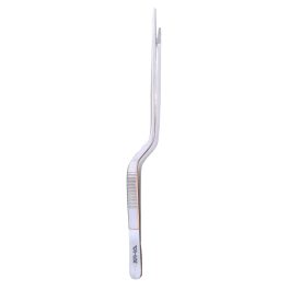 Dubble Curved Aquatic Tweezers<br>Silver