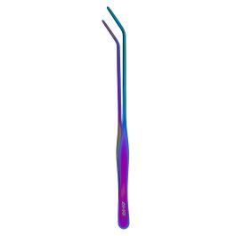 Pinsetter Tweezers  Angular 25cm<br>Multi